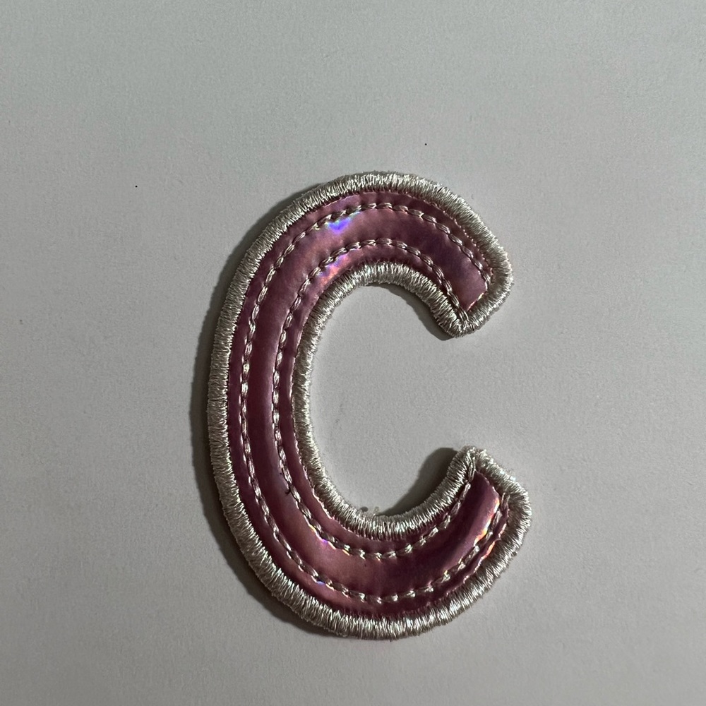 stoney clover lane barbie letter C patch